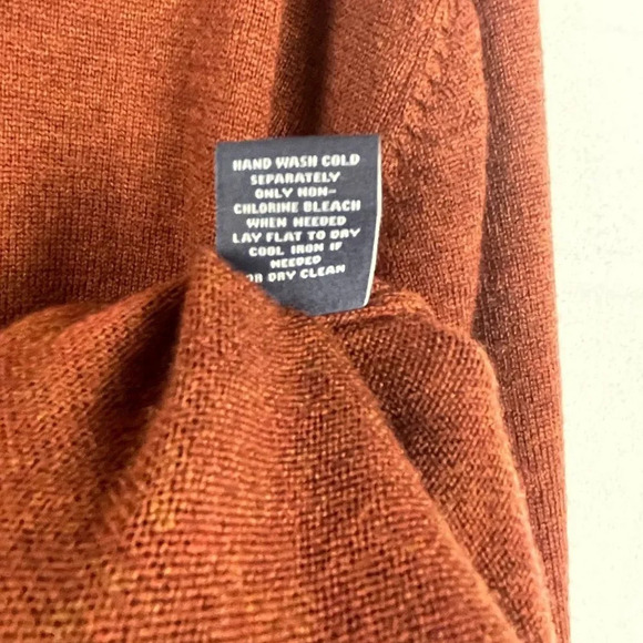 Hart Schaffner Marx Men V- Neck Long Sleeve Sweater Size L - Picture 5 of 6